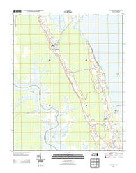 Coinjock North Carolina Historical topographic map, 1:24000 scale, 7.5 X 7.5 Minute, Year 2013