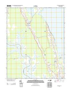 Coinjock North Carolina Historical topographic map, 1:24000 scale, 7.5 X 7.5 Minute, Year 2013