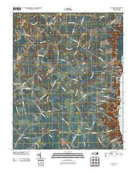 Colerain North Carolina Historical topographic map, 1:24000 scale, 7.5 X 7.5 Minute, Year 2010