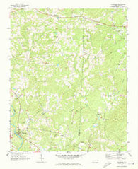 Coleridge North Carolina Historical topographic map, 1:24000 scale, 7.5 X 7.5 Minute, Year 1968