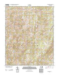 Coleridge North Carolina Historical topographic map, 1:24000 scale, 7.5 X 7.5 Minute, Year 2013