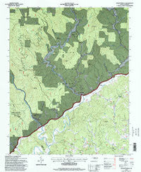 Collettsville North Carolina Historical topographic map, 1:24000 scale, 7.5 X 7.5 Minute, Year 1994