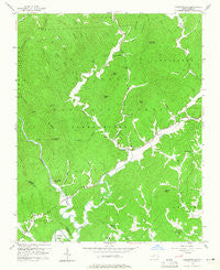 Collettsville North Carolina Historical topographic map, 1:24000 scale, 7.5 X 7.5 Minute, Year 1956