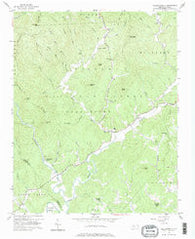 Collettsville North Carolina Historical topographic map, 1:24000 scale, 7.5 X 7.5 Minute, Year 1956