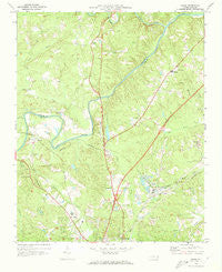 Colon North Carolina Historical topographic map, 1:24000 scale, 7.5 X 7.5 Minute, Year 1970