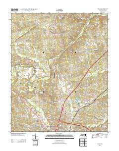 Colon North Carolina Historical topographic map, 1:24000 scale, 7.5 X 7.5 Minute, Year 2013