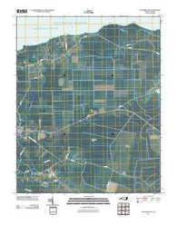 Columbia East North Carolina Historical topographic map, 1:24000 scale, 7.5 X 7.5 Minute, Year 2010