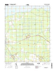 Columbia East North Carolina Current topographic map, 1:24000 scale, 7.5 X 7.5 Minute, Year 2016
