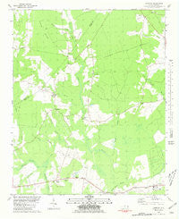 Comfort North Carolina Historical topographic map, 1:24000 scale, 7.5 X 7.5 Minute, Year 1980