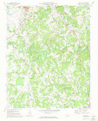 Concord SE North Carolina Historical topographic map, 1:24000 scale, 7.5 X 7.5 Minute, Year 1969