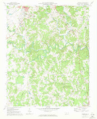 Concord SE North Carolina Historical topographic map, 1:24000 scale, 7.5 X 7.5 Minute, Year 1969