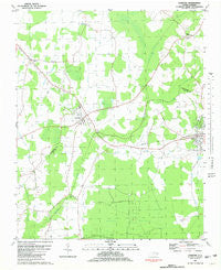 Conetoe North Carolina Historical topographic map, 1:24000 scale, 7.5 X 7.5 Minute, Year 1981