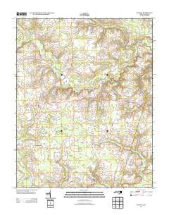 Conway North Carolina Historical topographic map, 1:24000 scale, 7.5 X 7.5 Minute, Year 2013