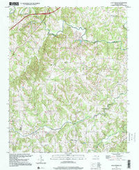 Cool Springs North Carolina Historical topographic map, 1:24000 scale, 7.5 X 7.5 Minute, Year 1997