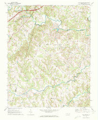 Cool Springs North Carolina Historical topographic map, 1:24000 scale, 7.5 X 7.5 Minute, Year 1969