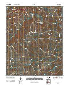 Cool Springs North Carolina Historical topographic map, 1:24000 scale, 7.5 X 7.5 Minute, Year 2010