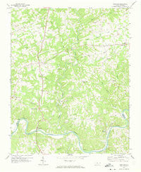 Copeland North Carolina Historical topographic map, 1:24000 scale, 7.5 X 7.5 Minute, Year 1970
