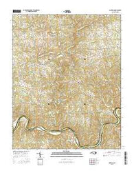 Copeland North Carolina Current topographic map, 1:24000 scale, 7.5 X 7.5 Minute, Year 2016