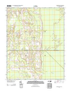 Corapeake North Carolina Historical topographic map, 1:24000 scale, 7.5 X 7.5 Minute, Year 2013