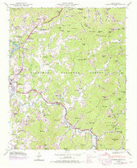 Corbin Knob North Carolina Historical topographic map, 1:24000 scale, 7.5 X 7.5 Minute, Year 1946