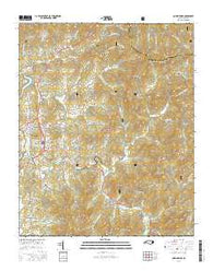 Corbin Knob North Carolina Current topographic map, 1:24000 scale, 7.5 X 7.5 Minute, Year 2016