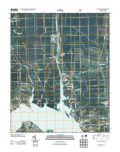 Core Creek North Carolina Historical topographic map, 1:24000 scale, 7.5 X 7.5 Minute, Year 2011