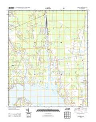 Core Creek North Carolina Historical topographic map, 1:24000 scale, 7.5 X 7.5 Minute, Year 2013