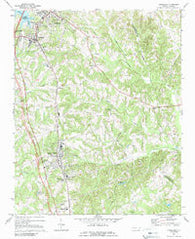 Cornelius North Carolina Historical topographic map, 1:24000 scale, 7.5 X 7.5 Minute, Year 1970