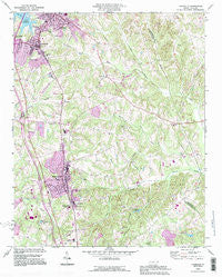 Cornelius North Carolina Historical topographic map, 1:24000 scale, 7.5 X 7.5 Minute, Year 1993