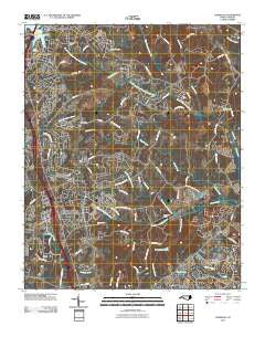 Cornelius North Carolina Historical topographic map, 1:24000 scale, 7.5 X 7.5 Minute, Year 2010