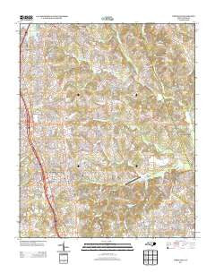 Cornelius North Carolina Historical topographic map, 1:24000 scale, 7.5 X 7.5 Minute, Year 2013