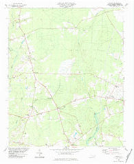 Costin North Carolina Historical topographic map, 1:24000 scale, 7.5 X 7.5 Minute, Year 1984
