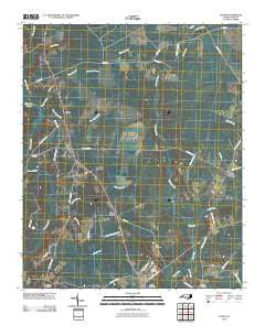 Costin North Carolina Historical topographic map, 1:24000 scale, 7.5 X 7.5 Minute, Year 2010