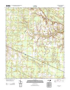 Council North Carolina Historical topographic map, 1:24000 scale, 7.5 X 7.5 Minute, Year 2013
