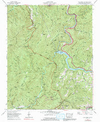 Cove Creek Gap North Carolina Historical topographic map, 1:24000 scale, 7.5 X 7.5 Minute, Year 1967