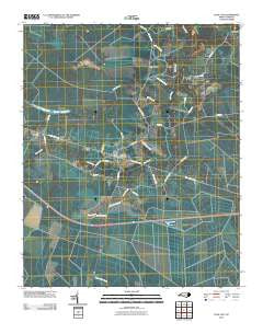 Cove City North Carolina Historical topographic map, 1:24000 scale, 7.5 X 7.5 Minute, Year 2010