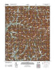 Craggy Pinnacle North Carolina Historical topographic map, 1:24000 scale, 7.5 X 7.5 Minute, Year 2011