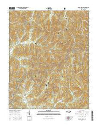 Craggy Pinnacle North Carolina Current topographic map, 1:24000 scale, 7.5 X 7.5 Minute, Year 2016