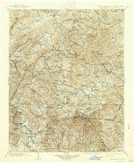 Cranberry North Carolina Historical topographic map, 1:125000 scale, 30 X 30 Minute, Year 1902