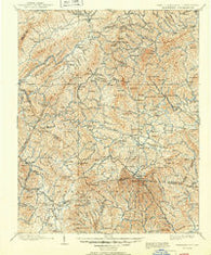 Cranberry North Carolina Historical topographic map, 1:125000 scale, 30 X 30 Minute, Year 1902