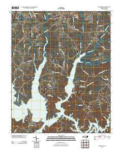 Creedmoor North Carolina Historical topographic map, 1:24000 scale, 7.5 X 7.5 Minute, Year 2010