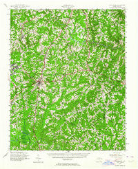 Creedmoore North Carolina Historical topographic map, 1:62500 scale, 15 X 15 Minute, Year 1943