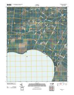 Creswell North Carolina Historical topographic map, 1:24000 scale, 7.5 X 7.5 Minute, Year 2010