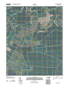Creswell SE North Carolina Historical topographic map, 1:24000 scale, 7.5 X 7.5 Minute, Year 2010