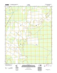 Creswell SE North Carolina Historical topographic map, 1:24000 scale, 7.5 X 7.5 Minute, Year 2013