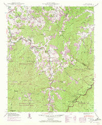 Cruso North Carolina Historical topographic map, 1:24000 scale, 7.5 X 7.5 Minute, Year 1941