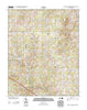 Crutchfield Crossroads North Carolina Historical topographic map, 1:24000 scale, 7.5 X 7.5 Minute, Year 2013