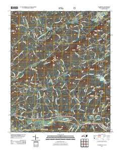 Culberson North Carolina Historical topographic map, 1:24000 scale, 7.5 X 7.5 Minute, Year 2011
