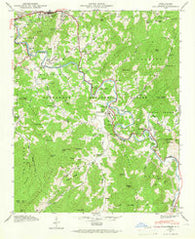 Cullowhee North Carolina Historical topographic map, 1:24000 scale, 7.5 X 7.5 Minute, Year 1946