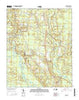 Currie North Carolina Current topographic map, 1:24000 scale, 7.5 X 7.5 Minute, Year 2016